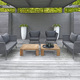 2018 Borek rope Valldemossa lounge chair & sofa - teak Cadiz coffee table Studio Borek .jpg