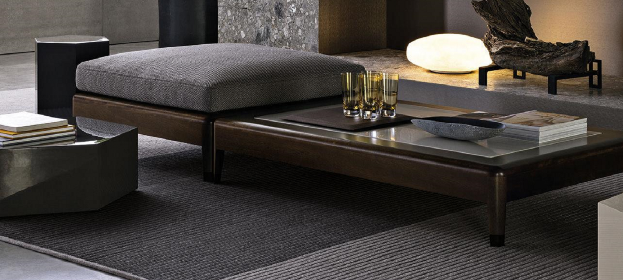 Minotti outdoor carpets