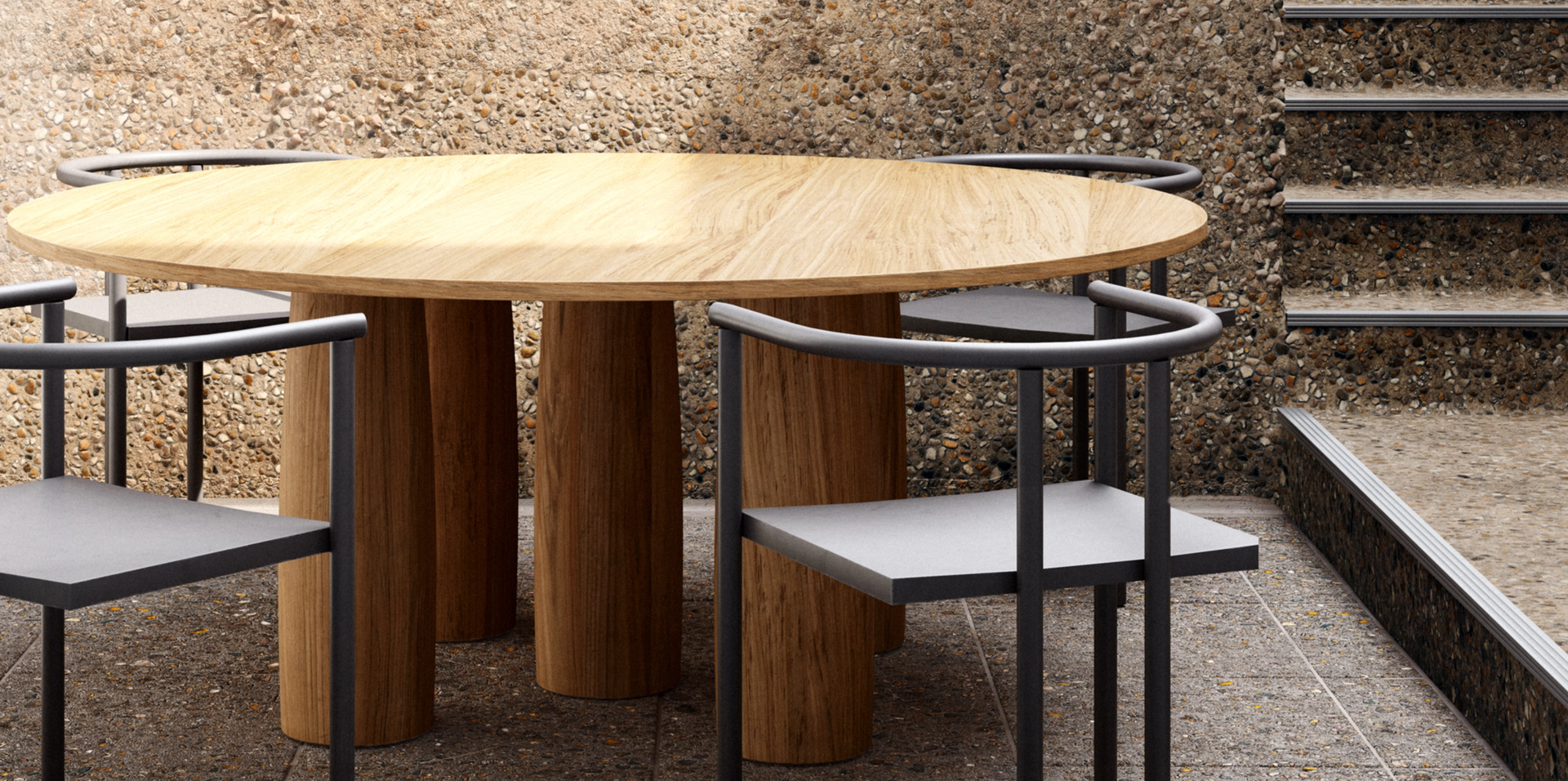 Kettal Il Colonnato dining table eettafel tafel outdoor HORA Barneveld 3.png