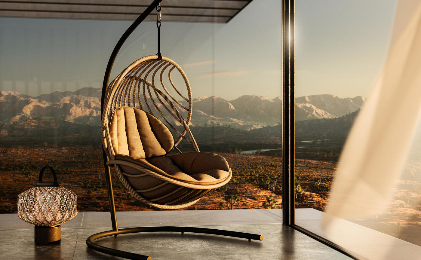 Dedon Kida hanging chair HORA Barneveld 4.jpg