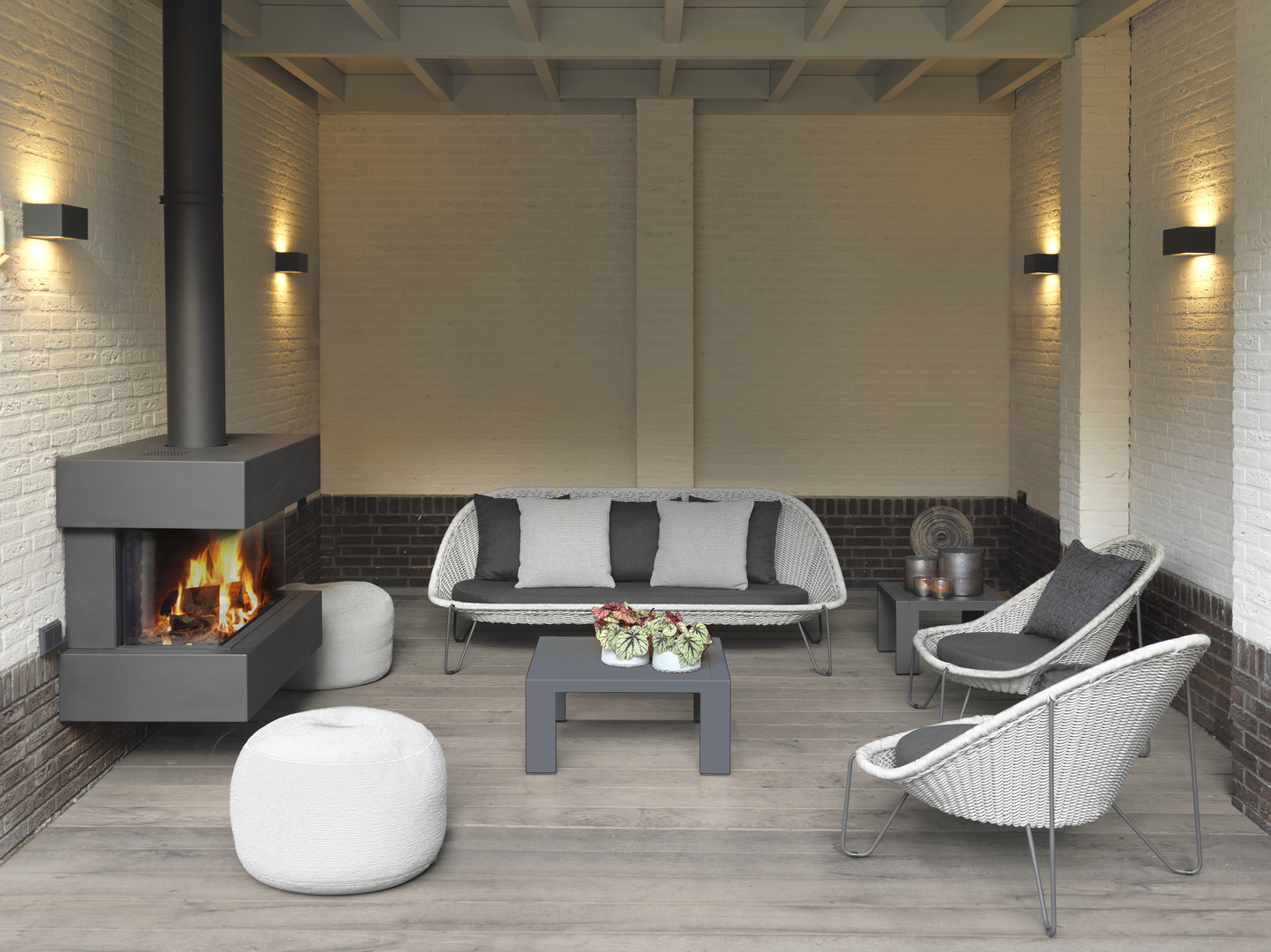 2016 Borek Rope Pasturo lounge chair & sofa Panama coffee table & side table Crochette pouffe & cushion.jpg