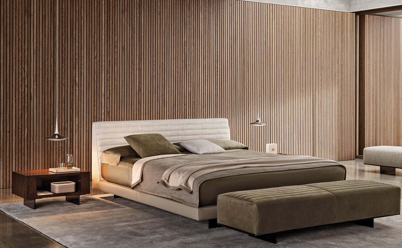 Minotti Roger bed HORA Barneveld 02.jpg