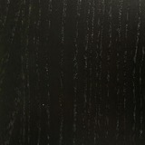 Black stained solid ash