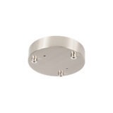 Brushed Nickel Round