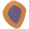 Large: orange & violet