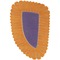Medium: orange & violet