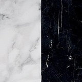 Marble: bianco + nero marble