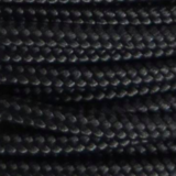 Weaving waxed rope Black