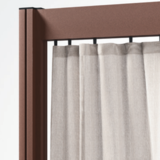 SHEER CURTAIN SET (kies bij 'kleur achterpanelen' de kleur gordijnen)