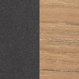Frame in Lava - zitting in Teak