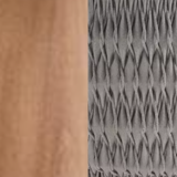 Natural teak + pepper rope