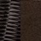 Dark brown aluminium + dark brown fiber