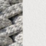 Frame white / rope silver