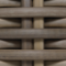 Old grey cord wicker