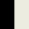Zwart frame + wit doek