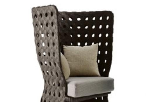 Canasta armchair high