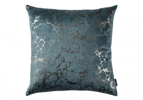 Cushion Black Edition Marmori Teal