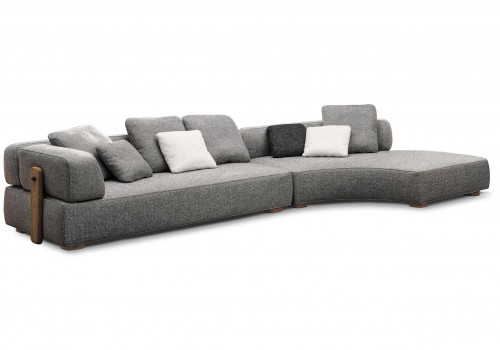 Florida round sofa large