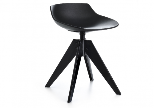 Flow Stool VN 4-legged steel base