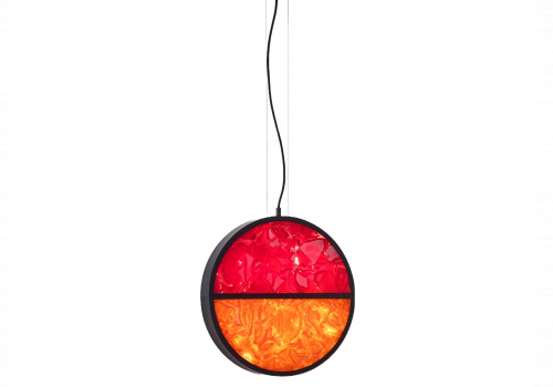 Geometric lamp rond