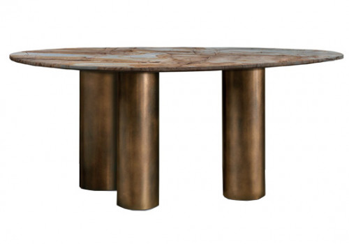 Lagos round dining table