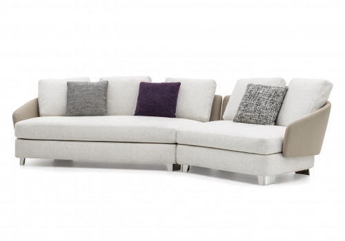 Lawson semi-round sofa 328 cm
