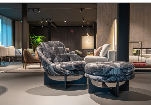 Lido fauteuil met voetenbank 