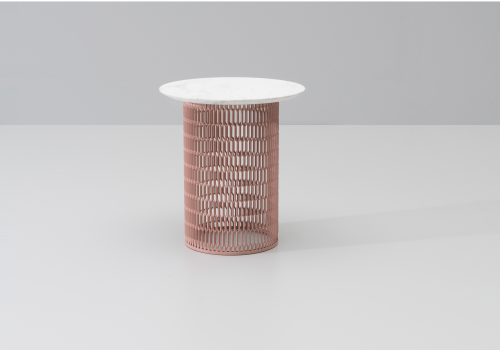 Mesh side table