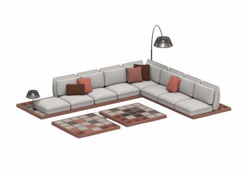 Mozaix lounge set 2