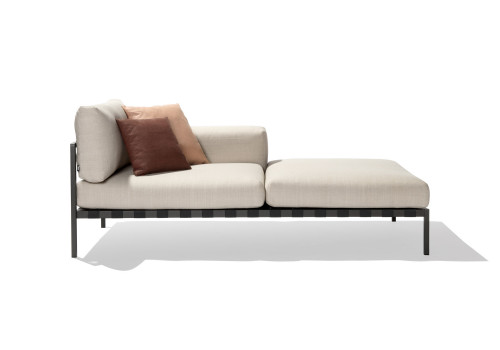 Natal Alu Sofa Meridienne left