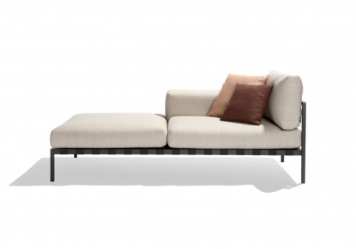 Natal Alu Sofa Meridienne right