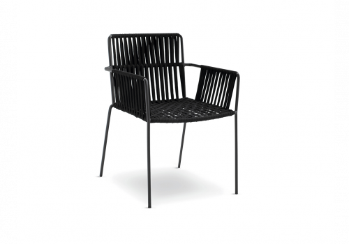 Net dining armchair