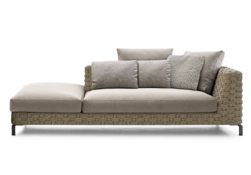 Ray Natural chaise longue