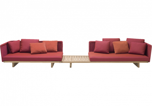 Sabi Sofa with table