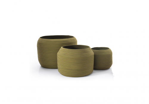 Karam set of 3 floor bowls