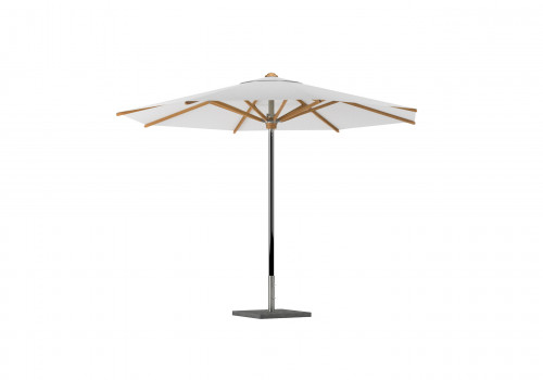 Shady parasol RVS en teak