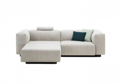 Soft Modular Sofa 2-Seater Chaise Longue