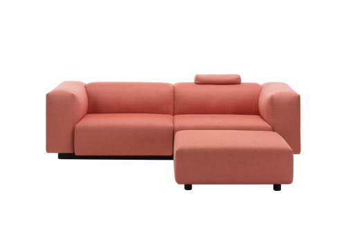 Soft Modular Sofa 2-Seater Ottoman