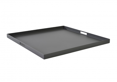 Tray aluminium square