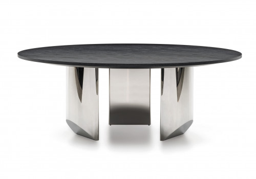 Wedge dining table round