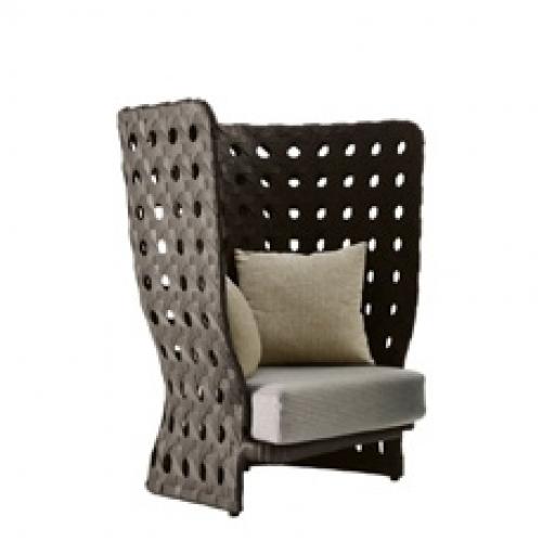 Canasta armchair high