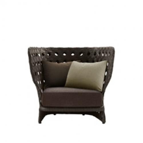 Canasta armchair low