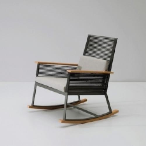 Landscape rocking chair