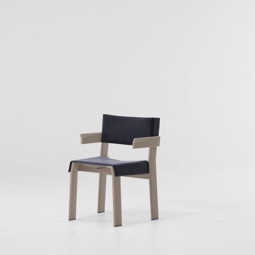 Band dining armchair