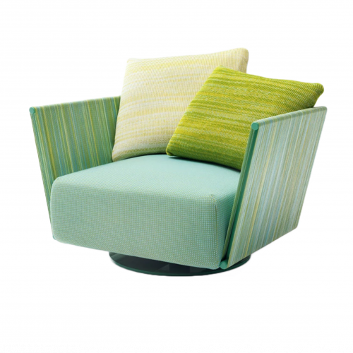 Filo outdoor fauteuil met draaibaar onderstel