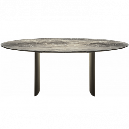 Linha dining table round marble