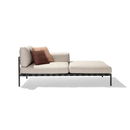 Natal Alu Sofa Meridienne left