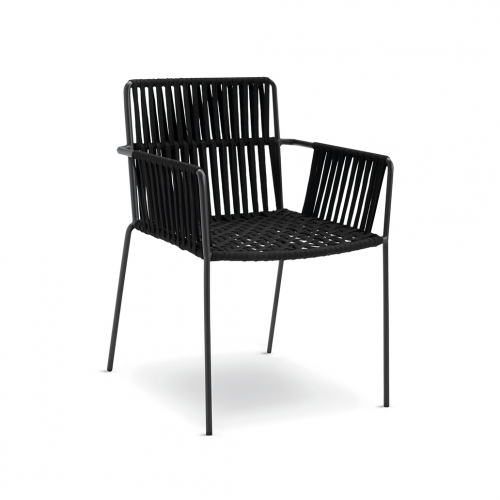 Net dining armchair