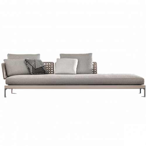 Patio outdoor chaise longue