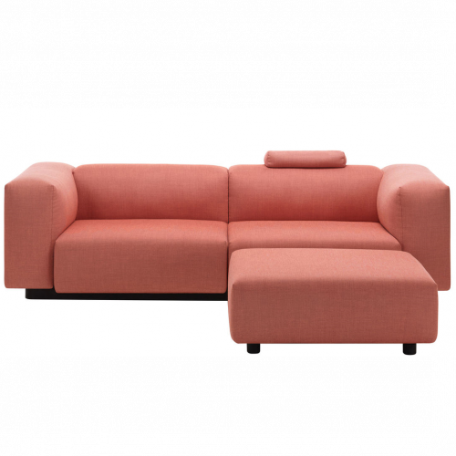 Soft Modular Sofa 2-Seater Ottoman